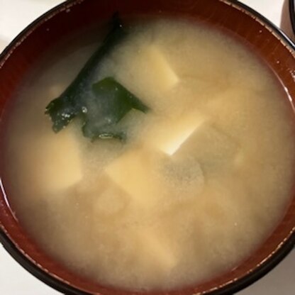 夕飯用に作りました。
豆腐とわかめ、安定の美味しさですね(*´︶`*)♡